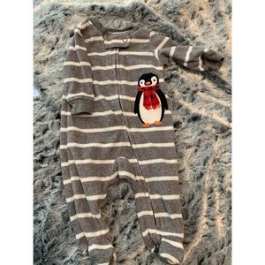 Carters fleece penguin sleeper